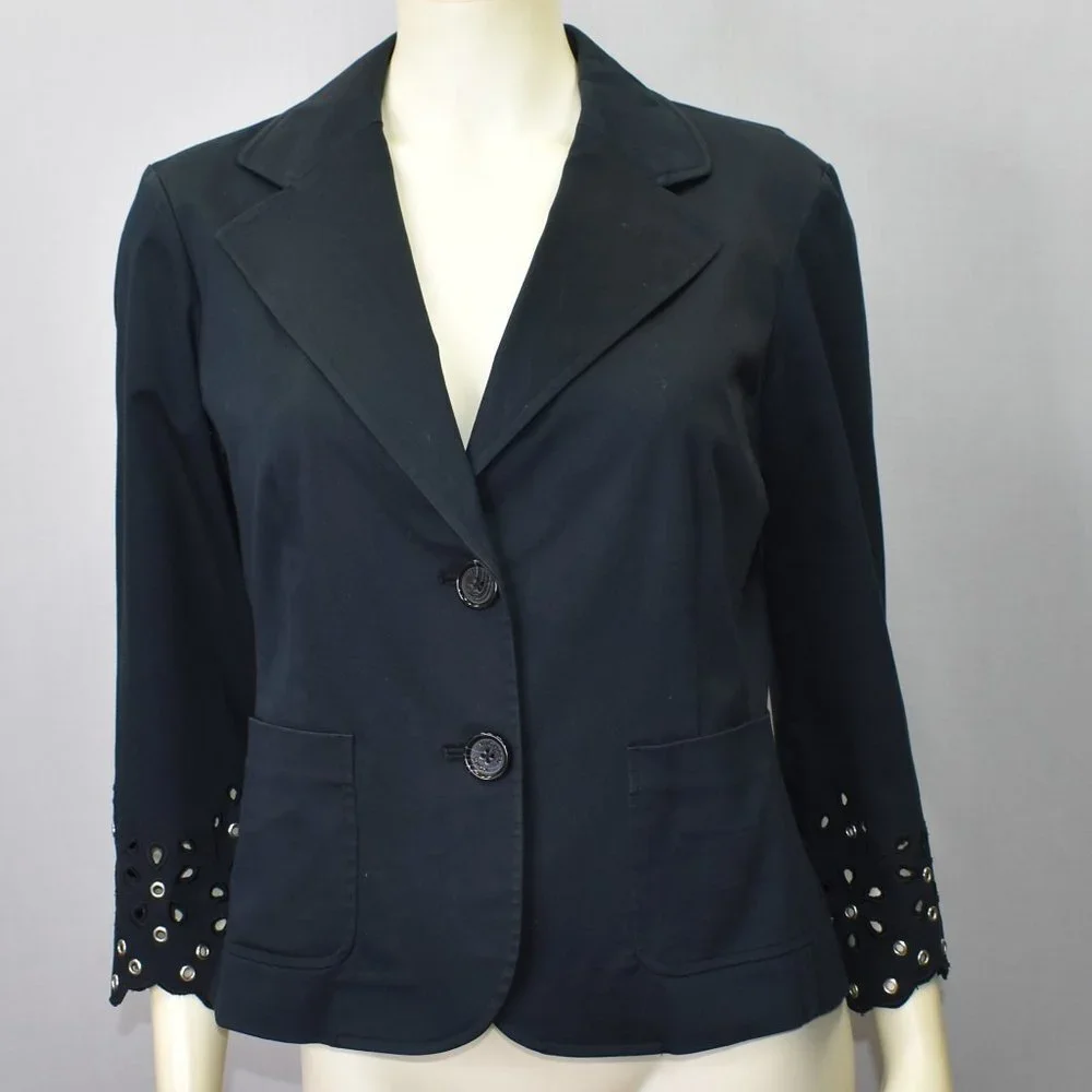 MICHAEL‎ KORS TWO BUTTONS BLAZER JACKET  SZ 10